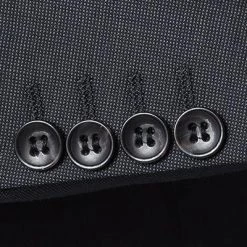 Carl Gross Anzug 60/049N0/324772+338271/82 Regular Fit, Schurwolle Super110 REDA, Anthrazit meliert, Anthrazit -Anzüge & Westen Schritte 260719 norm4