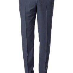 Pierre Cardin Hose Damian 72002/850/11461/3350 Regular Fit, Schurwolle, Bleu meliert, Ocean