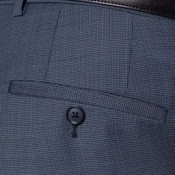 Pierre Cardin Hose Damian 72002/850/11461/3350 Regular Fit, Schurwolle, Bleu meliert, Ocean -Anzüge & Westen Schritte 260743 norm4