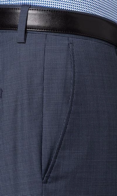 Pierre Cardin Anzug 52250+72002/850/11461/3350 Regular Fit, Schurwolle, Saphirblau meliert, Ocean 10 Pierre Cardin Anzug 52250+72002/850/11461/3350 Regular Fit, Schurwolle, Saphirblau meliert, Ocean – Bild 8