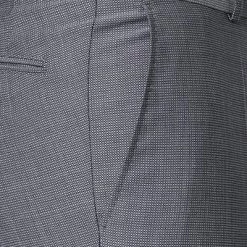 Carl Gross Anzug 60-045N1/323022+332023/81 Modern Fit, Schurwolle Super110, Stahlgrau, Grau -Anzüge & Westen Schritte 261570 norm8