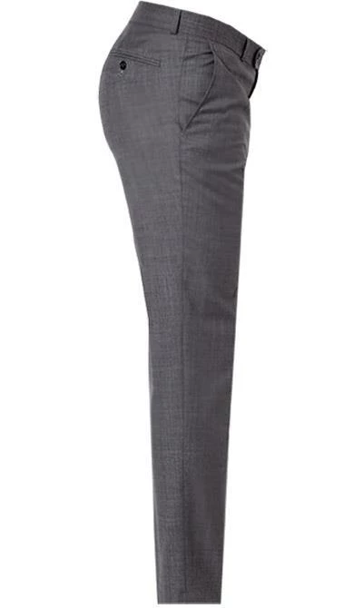CG Anzug 50/102S1/423712+433063+441013/81 Slim Fit, Schurwolle Super100, Dunkelgrau gemustert, Grau 12 CG Anzug 50/102S1/423712+433063+441013/81 Slim Fit, Schurwolle Super100, Dunkelgrau gemustert, Grau – Bild 10
