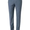 HUGO BOSS Hose Genesis2 50332854/462 Slim Fit, Schurwolle-Kaschmir, Rauchblau meliert, Open blue -Anzüge & Westen Schritte 266247 norm