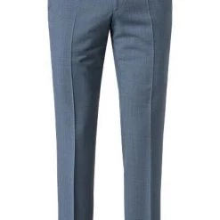 HUGO BOSS Hose Genesis2 50332854/462 Slim Fit, Schurwolle-Kaschmir, Rauchblau meliert, Open blue -Anzüge & Westen Schritte 266247 norm2