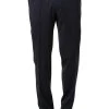 Carl Gross Hose Steve 00/001N0/338323/63 Modern Fit, Schurwolle LANIFICIO FLLI CERRUTI, Nachtblau -Anzüge & Westen Schritte 268567 norm