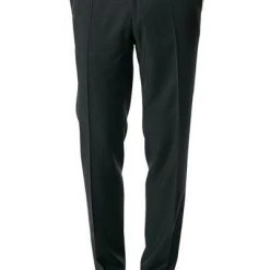 Carl Gross Hose Steve 00/001N0/338323/83 Modern Fit, Schurwolle LANIFICIO FLLI CERRUTI, Anthrazit meliert, Anthrazit