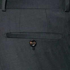 Carl Gross Hose Steve 00/001N0/338323/83 Modern Fit, Schurwolle LANIFICIO FLLI CERRUTI, Anthrazit meliert, Anthrazit -Anzüge & Westen Schritte 268568 norm4