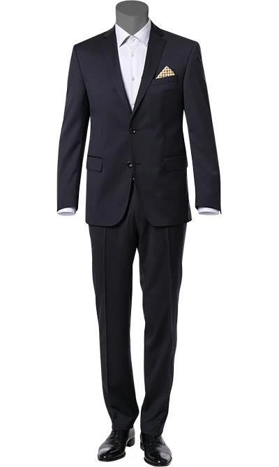 Carl Gross Anzug 00/001N0/324972+338323/63 Modern Fit, Schurwolle LANIFICIO FLLI CERRUTI, Nachtblau 3 Carl Gross Anzug 00/001N0/324972+338323/63 Modern Fit, Schurwolle LANIFICIO FLLI CERRUTI, Nachtblau