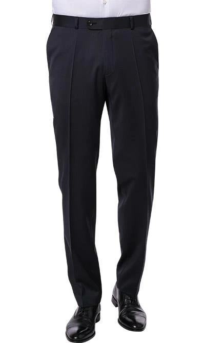 Carl Gross Anzug 00/001N0/324972+338323/63 Modern Fit, Schurwolle LANIFICIO FLLI CERRUTI, Nachtblau 8 Carl Gross Anzug 00/001N0/324972+338323/63 Modern Fit, Schurwolle LANIFICIO FLLI CERRUTI, Nachtblau – Bild 6