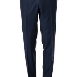 Carl Gross Hose Steve 60/048N1/338323/63 Modern Fit, Schurwolle GUABELLO, Dunkelblau gemustert, Dunkelblau