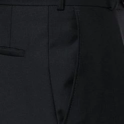Wilvorst Smokinghose schwarz 471201/10/724 Wolle-Mohair -Anzüge & Westen Schritte 268991 norm3