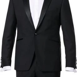 Wilvorst Smoking schwarz 471201/10/13661/2+724 Wolle-Mohair -Anzüge & Westen Schritte 268992 norm2