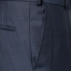 Wilvorst Smokinghose blau 471201/33/724 Woll-Mohair, Nachtblau -Anzüge & Westen Schritte 269006 norm3