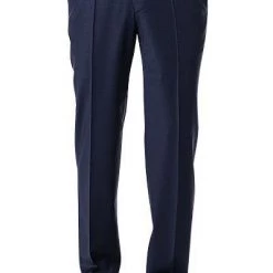 ROY ROBSON Hose 5015/0340/018 Regular Fit, Schurwolle, Mittelblau meliert, Mittelbau