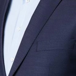 ROY ROBSON Anzug 515/352+34/18 Regular Fit, Schurwolle, Mittelblau gemustert, Mittelbau -Anzüge & Westen Schritte 269810 norm3