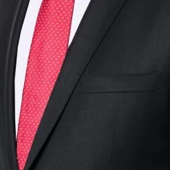 ROY ROBSON Anzug S00050381694700+295400/A001 Slim Fit, Schurwolle, Schwarz -Anzüge & Westen Schritte 269825 norm3