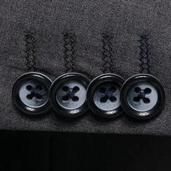 ROY ROBSON ROY R. Anzug S00050381694700+295400+704100/A020 Anzug mit Weste, Slim Fit, Schurwolle, Mittelgrau meliert, Grau -Anzüge & Westen Schritte 269832 norm4