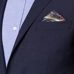 Daniel Hechter Anzug 40100/100102+40150/100102/670 Schurwolle, Marine meliert, Dark blue -Anzüge & Westen Schritte 270220 norm3