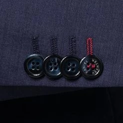 Daniel Hechter Anzug 40100/100102+40150/100102/670 Schurwolle, Marine meliert, Dark blue -Anzüge & Westen Schritte 270220 norm4