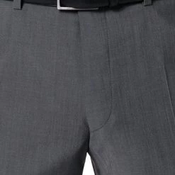 DIGEL Hose Modern Fit Per 99832/116062/46 Hose Per, Schurwolle Super100, Grau meliert, Grau -Anzüge & Westen Schritte 270324 norm2