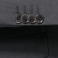 DIGEL Anzug Modern F. 99832/120033+99832/116062/46 Modern Fit, Schurwolle Super100, Grau meliert, Grau -Anzüge & Westen Schritte 270325 norm3