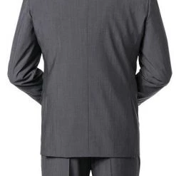 DIGEL Anzug Modern F. 99832/120033+99832/116062/46 Modern Fit, Schurwolle Super100, Grau meliert, Grau -Anzüge & Westen Schritte 270325 norm5