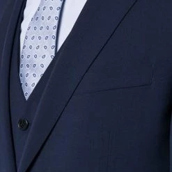 DIGEL Anzug 99832/120033+116062+160008/24 Anzug mit Weste, Modern Fit, Schurwolle Super100 Marzotto, Marine 13 DIGEL Anzug 99832/120033+116062+160008/24 Anzug mit Weste, Modern Fit, Schurwolle Super100 Marzotto, Marine -Anzüge & Westen Schritte 270416 norm3