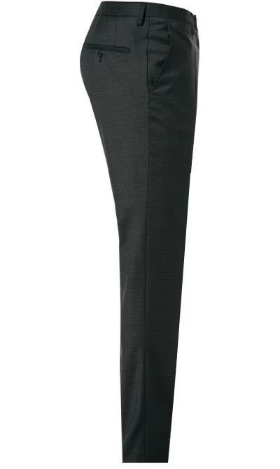 CG Anzug 60/111S1/423682+433053/82 Modern Fit, Schurwolle, Anthrazit meliert, Anthrazit 9 CG Anzug 60/111S1/423682+433053/82 Modern Fit, Schurwolle, Anthrazit meliert, Anthrazit – Bild 7