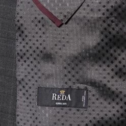 Carl Gross Anzug 60/053N3/323022+332023/82 Modern Fit, Schurwolle Super110, Anthrazit-rot kariert, Anthrazit -Anzüge & Westen Schritte 272682 norm4