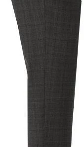 Carl Gross Anzug 60/053N3/323022+332023/82 Modern Fit, Schurwolle Super110, Anthrazit-rot kariert, Anthrazit -Anzüge & Westen Schritte 272682 norm7