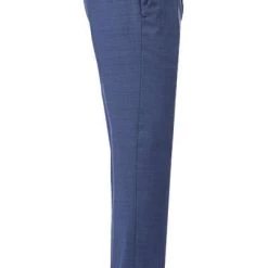DIGEL Hose Modern Fit Per 99653/116062/26 Hose Per, Schurwolle Super110, Mittelblau meliert, Blau -Anzüge & Westen Schritte 272693 norm3