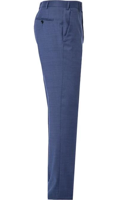 DIGEL Anzug Modern Fit 99653/120033+116062/26 Schurwolle Super110, Blau meliert, Blau 9 DIGEL Anzug Modern Fit 99653/120033+116062/26 Schurwolle Super110, Blau meliert, Blau – Bild 7