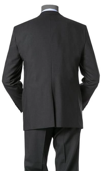 Carl Gross Anzug 57/0039/1751+1075/83 Regular Fit, Schurwolle, Anthrazit meliert, Anthrazit 8 Carl Gross Anzug 57/0039/1751+1075/83 Regular Fit, Schurwolle, Anthrazit meliert, Anthrazit – Bild 6