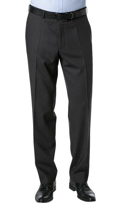 Carl Gross Anzug 57/0039/1751+1075/83 Regular Fit, Schurwolle, Anthrazit meliert, Anthrazit 9 Carl Gross Anzug 57/0039/1751+1075/83 Regular Fit, Schurwolle, Anthrazit meliert, Anthrazit – Bild 7