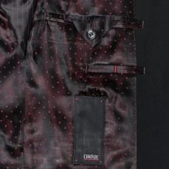 CINQUE Anzug Cipanetti 2298+2198/1501/99 Super Slim, Schurwolle, Schwarz -Anzüge & Westen Schritte 272998 norm5