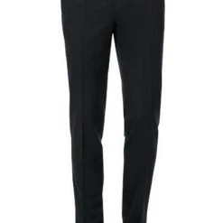 HILTL Hose Tribet 22099/35900/01 Slim Fit, Schurwolle, Schwarz