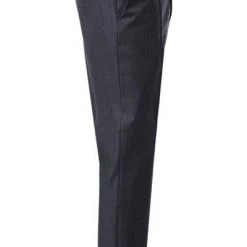 EDUARD DRESSLER Hose Jeff 00510/3B25/28 Shaped Fit, Schurwolle Super140, Graphit meliert, Graphit -Anzüge & Westen Schritte 273241 norm3