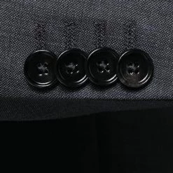 EDUARD DRESSLER Anzug 00510/6B01+3B25/28 Shaped Fit, Schurwolle Super140, Graphit meliert, Graphit -Anzüge & Westen Schritte 273243 norm4