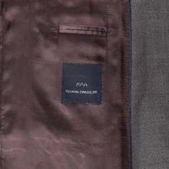 EDUARD DRESSLER Anzug 00510/6B01+3B25/84 Shaped Fit, Schurwolle Super140, Braun meliert, Braun -Anzüge & Westen Schritte 273244 norm5