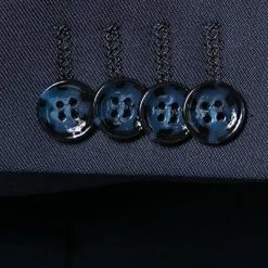 CINQUE Anzug Cimelotti 2299+2109/1207/69 Slim Fit, Schurwolle, Nachtblau -Anzüge & Westen Schritte 274394 norm4