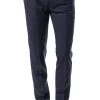ROY ROBSON Hose 5022/0240/719 Slim Fit, Schurwolle Super110 REDA, Dunkelblau kariert, Nachtblau 2 ROY ROBSON Hose 5022/0240/719 Slim Fit, Schurwolle Super110 REDA, Dunkelblau kariert, Nachtblau -Anzüge & Westen Schritte 275182 norm