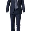 ROY ROBSON Anzug S00050741254400+1267500/A401 Regular Fit, Schurwolle Super120, Dunkelblau meliert, Nachtblau -Anzüge & Westen Schritte 275202 norm