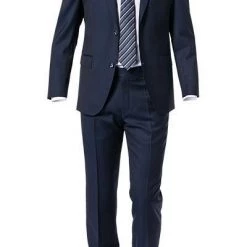 ROY ROBSON Anzug S00050741254400+1267500/A401 Regular Fit, Schurwolle Super120, Dunkelblau meliert, Nachtblau
