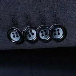 ROY ROBSON Anzug S00050741254400+1267500/A401 Regular Fit, Schurwolle Super120, Dunkelblau meliert, Nachtblau -Anzüge & Westen Schritte 275202 norm5