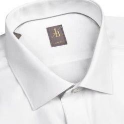 Jacques Britt Slim Fit Gala-Scala UMA 960268/01 Hemd, Popeline, Weiß -Anzüge & Westen Schritte 276897 norm2