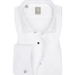 Jacques Britt Custom Fit Gala-Milano UMA 960266/01 Hemd, Popeline, Weiß