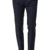 RENÉ LEZARD Hose 88/07/H692T/1281/575 Slim Fit, Schurwolle, Navy, Marine -Anzüge & Westen Schritte 277538 norm