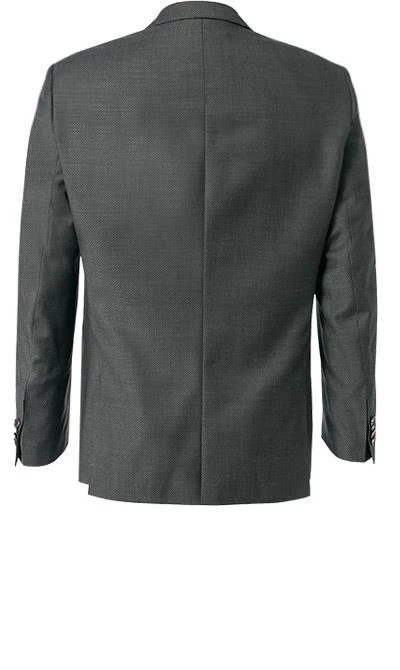 Carl Gross Anzug 60/048N1/324972+338323/82 Modern Fit, Schurwolle, Grau meliert, Anthrazit 5 Carl Gross Anzug 60/048N1/324972+338323/82 Modern Fit, Schurwolle, Grau meliert, Anthrazit – Bild 3