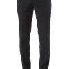HUGO Hose HenfordS 50375354/001 Schurwolle, Schwarz -Anzüge & Westen Schritte 282103 norm