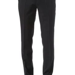 HUGO Hose HenfordS 50375354/001 Schurwolle, Schwarz